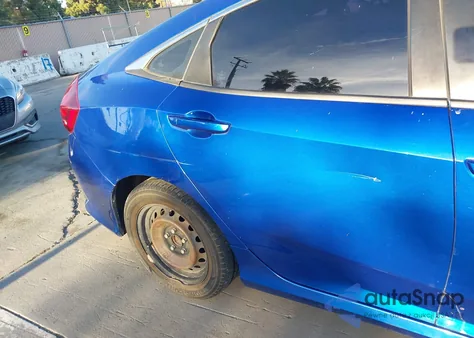 2016 Honda Civic Lx из США, поврежденный, VIN 19XFC2F5XGE205844